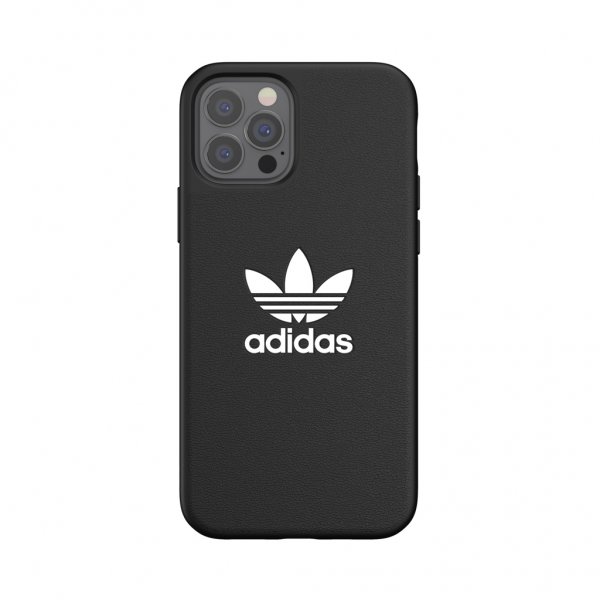 Adidas iPhone 12/iPhone 12 Pro Deksel Moulded Case Basic Svart