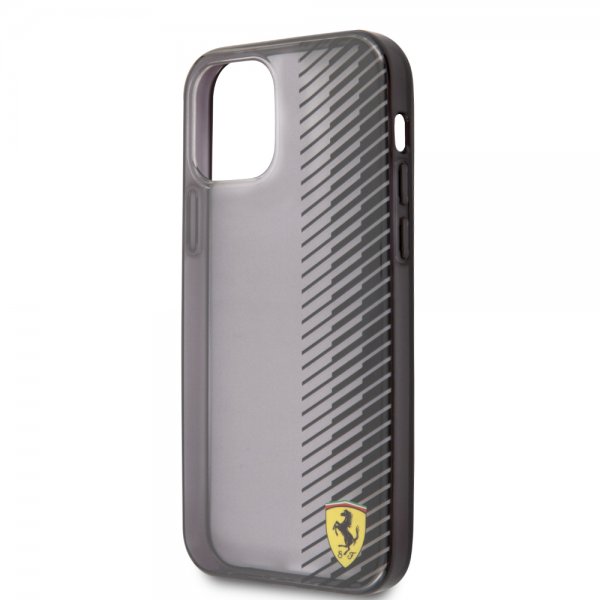 Ferrari iPhone 12/iPhone 12 Pro Deksel On Track Gradient Svart