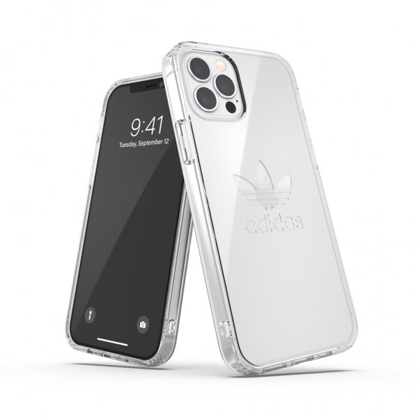 Adidas iPhone 12/iPhone 12 Pro Deksel Protective Clear Case Transparent