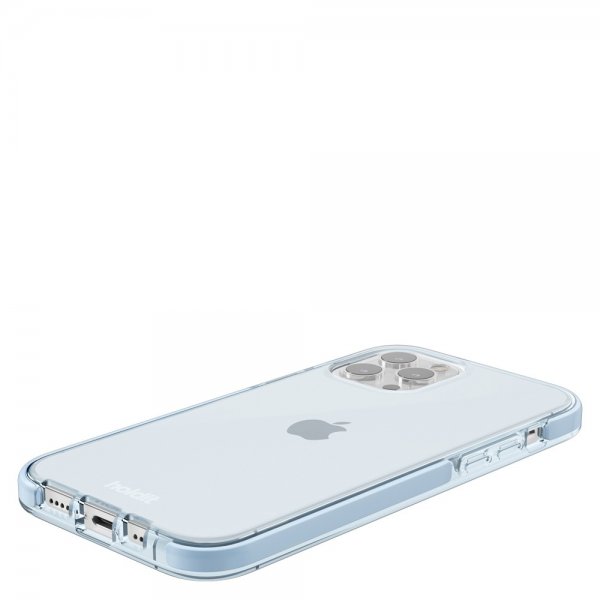 holdit iPhone 12/iPhone 12 Pro Deksel Seethru Mineral Blue