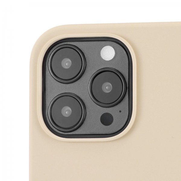 holdit iPhone 12/iPhone 12 Pro Deksel Silikon Beige