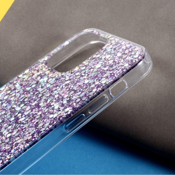 Nordic Covers iPhone 12/iPhone 12 Pro Deksel Sparkle Series Lilac Purple