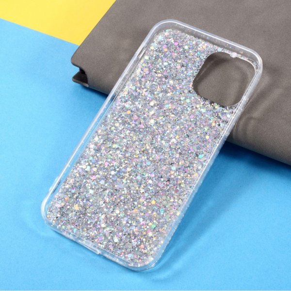 Nordic Covers iPhone 12/iPhone 12 Pro Deksel Sparkle Series Stardust Silver