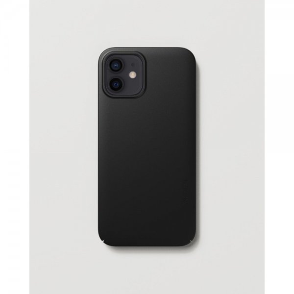 Nudient iPhone 12/iPhone 12 Pro Deksel Thin Case MagSafe Ink Black