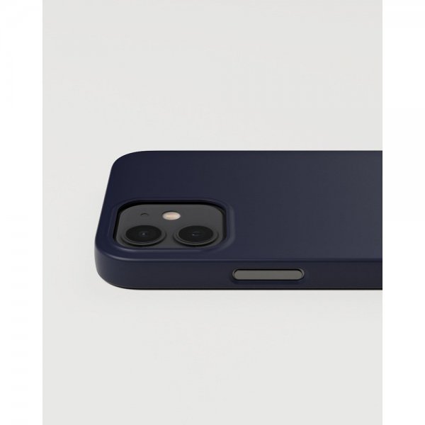 Nudient iPhone 12/iPhone 12 Pro Deksel Thin Case MagSafe Midwinter Blue