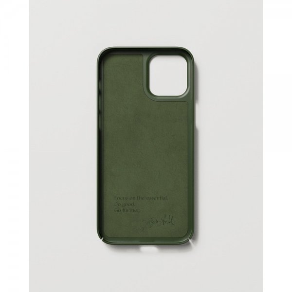 Nudient iPhone 12/iPhone 12 Pro Deksel Thin Case MagSafe Pine Green