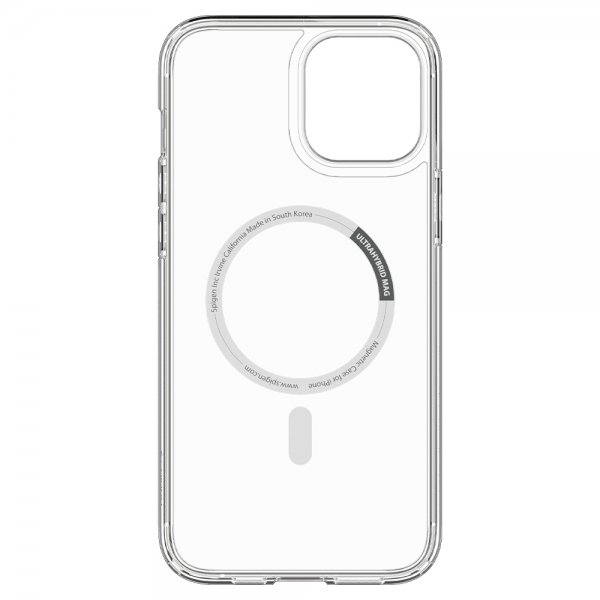 Spigen iPhone 12/iPhone 12 Pro Deksel Ultra Hybrid Mag Hvit