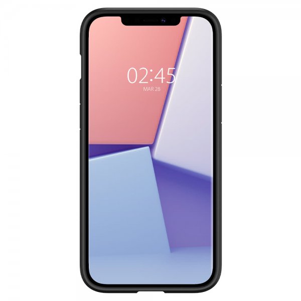 Spigen iPhone 12/iPhone 12 Pro Deksel Ultra Hybrid Matte Black