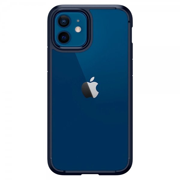 Spigen iPhone 12/iPhone 12 Pro Deksel Ultra Hybrid Navy Blue