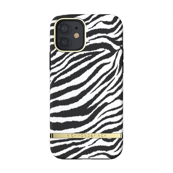 Richmond & Finch iPhone 12/iPhone 12 Pro Deksel Zebra