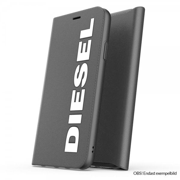 Diesel iPhone 12/iPhone 12 Pro Etui Booklet Case Svart