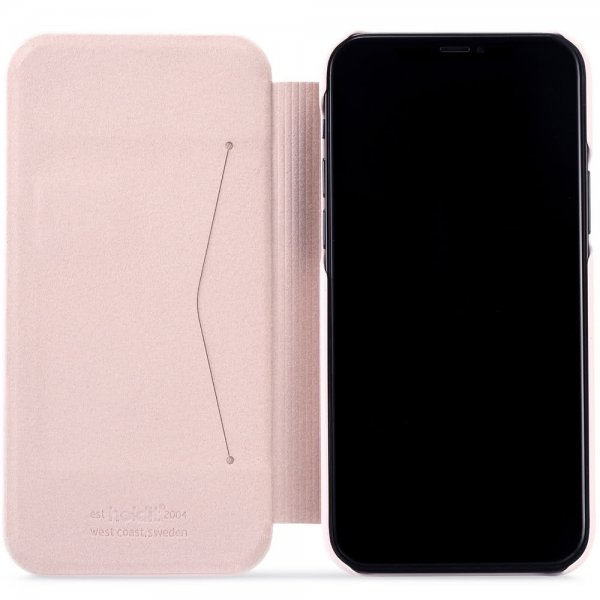 holdit iPhone 12/iPhone 12 Pro Etui SlimFlip Wallet Blush Pink
