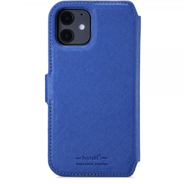 holdit iPhone 12/iPhone 12 Pro Etui Stockholm Löstagbart Deksel Royal Blue