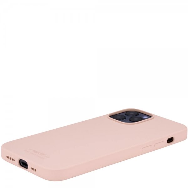 holdit iPhone 12/iPhone 12 Pro Deksel Silikon Blush Pink
