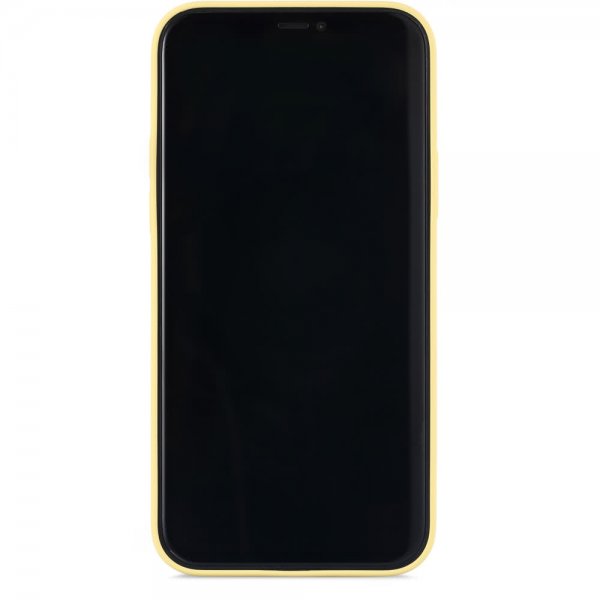 holdit iPhone 12/iPhone 12 Pro Deksel Silikon Gul