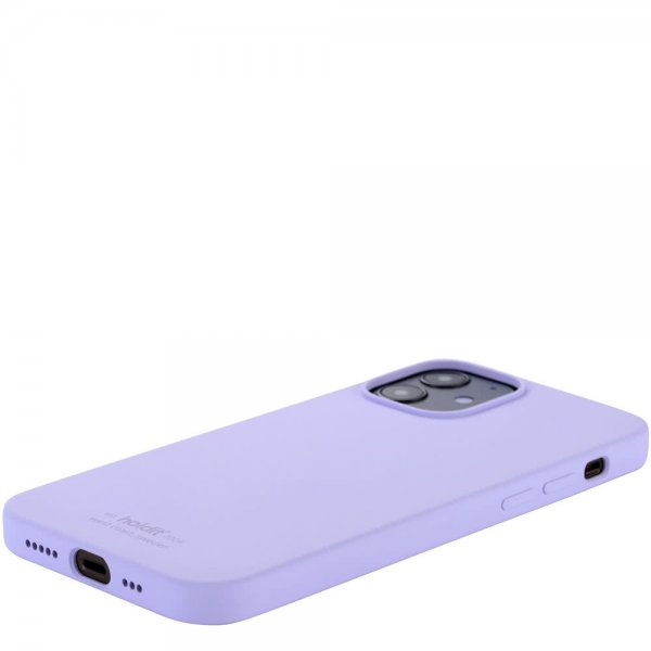 holdit iPhone 12/iPhone 12 Pro Deksel Silikon Lavender