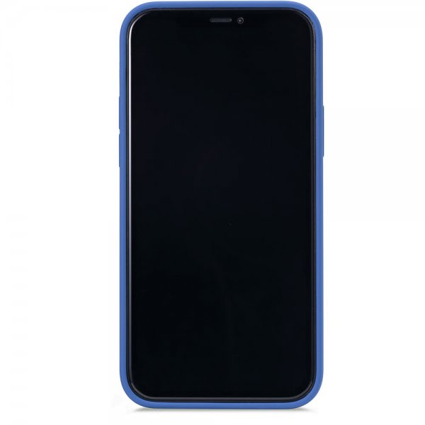 holdit iPhone 12/iPhone 12 Pro Deksel Silikon Royal Blue