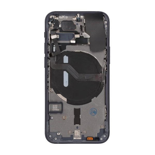 iPhone 12 Mini Bakside Komplett Med Smådeler - Svart