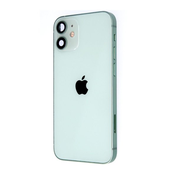 iPhone 12 Mini bakside med komplett ramme - grønn
