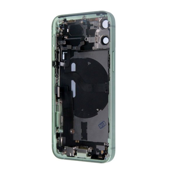 iPhone 12 Mini bakside med komplett ramme - grønn