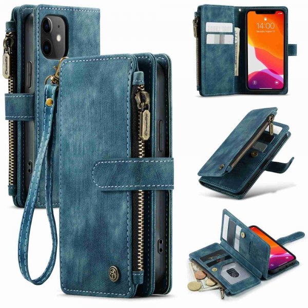CaseMe iPhone 12 Mini Etui C30 Series Blå