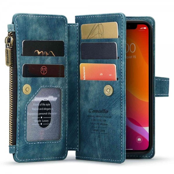 CaseMe iPhone 12 Mini Etui C30 Series Blå