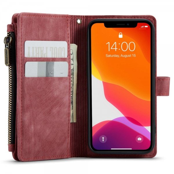 CaseMe iPhone 12 Mini Etui C30 Series Rød