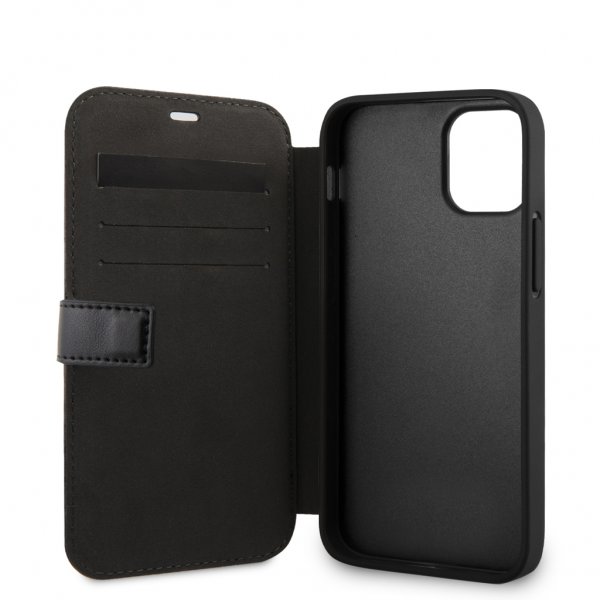 BMW iPhone 12 Mini Etui Dynamic Carbon Svart