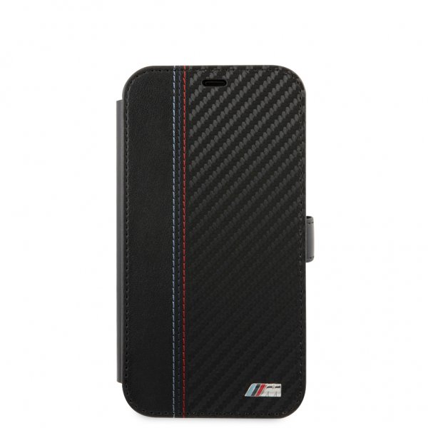 BMW iPhone 12 Mini Etui Dynamic Carbon Svart