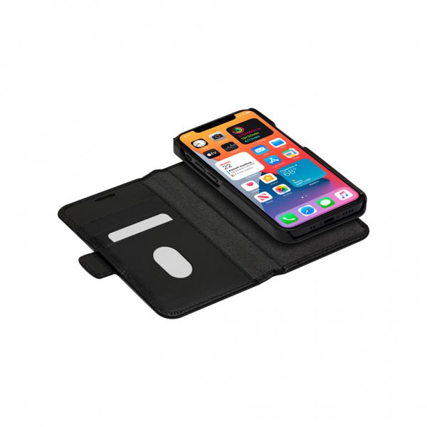 dbramante1928 iPhone 12 Mini Etui Lynge Löstagbart Deksel Svart