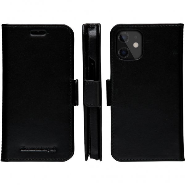 dbramante1928 iPhone 12 Mini Etui Lynge Löstagbart Deksel Svart