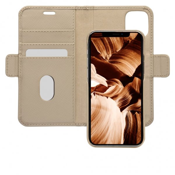 dbramante1928 iPhone 12 Mini Etui New York Löstagbart Deksel Sahara Sand