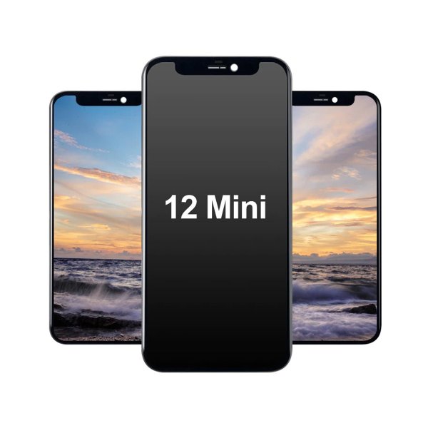 iPhone 12 Mini In-Cell LCD Skjerm - Svart