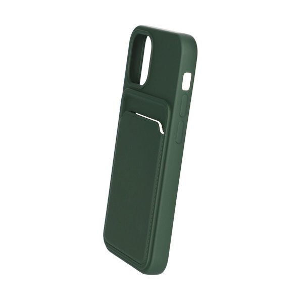 iPhone 12 Mini Deksel Kortholder Grønn