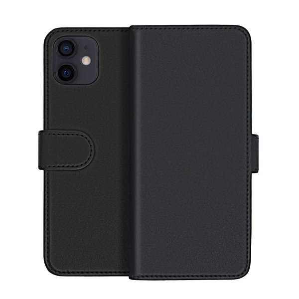 Rvelon iPhone 12 Mini Etui Detachable Wallet Case Svart