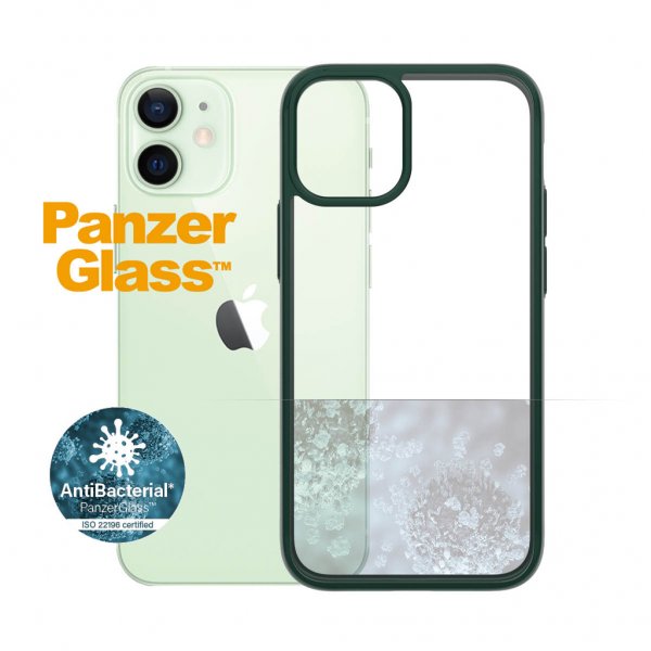 PanzerGlass iPhone 12 Mini Deksel ClearCase Color Racing Green