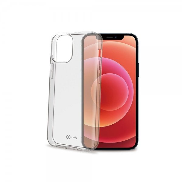 Celly iPhone 12 Mini Deksel GELSKIN Klar