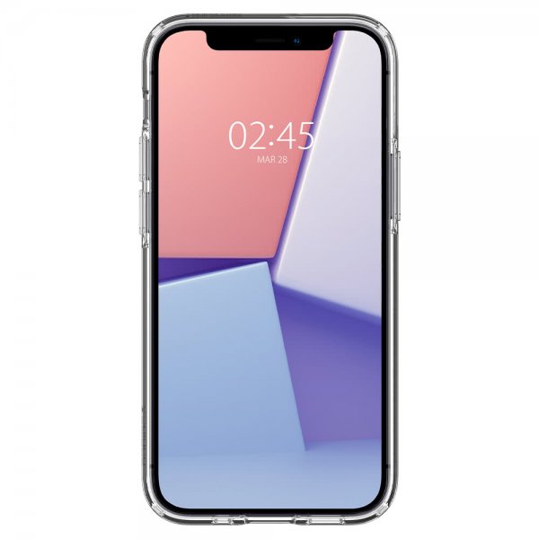 Spigen iPhone 12 Mini Deksel Liquid Crystal Crystal Clear