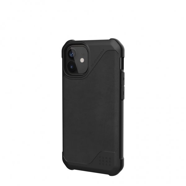 Urban Armor Gear (UAG) iPhone 12 Mini Deksel Metropolis LT Leather Svart