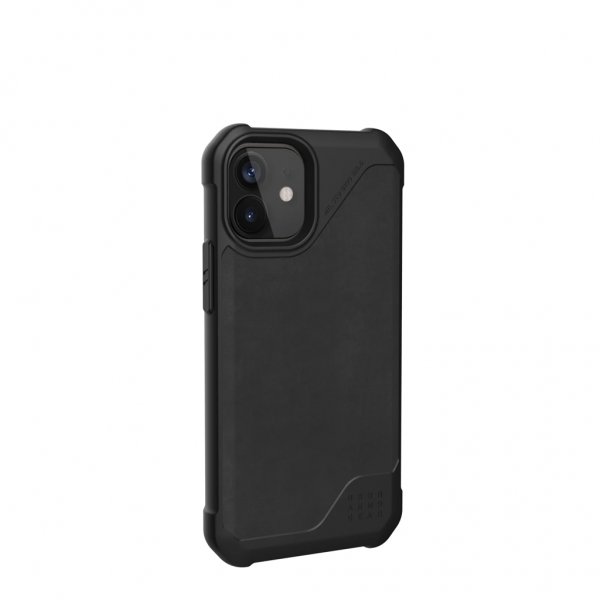 Urban Armor Gear (UAG) iPhone 12 Mini Deksel Metropolis LT Leather Svart