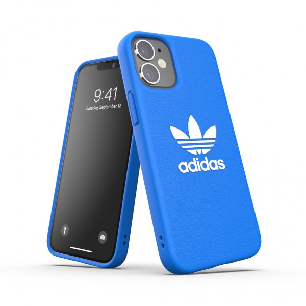 Adidas iPhone 12 Mini Deksel Moulded Case Basic Bluebird