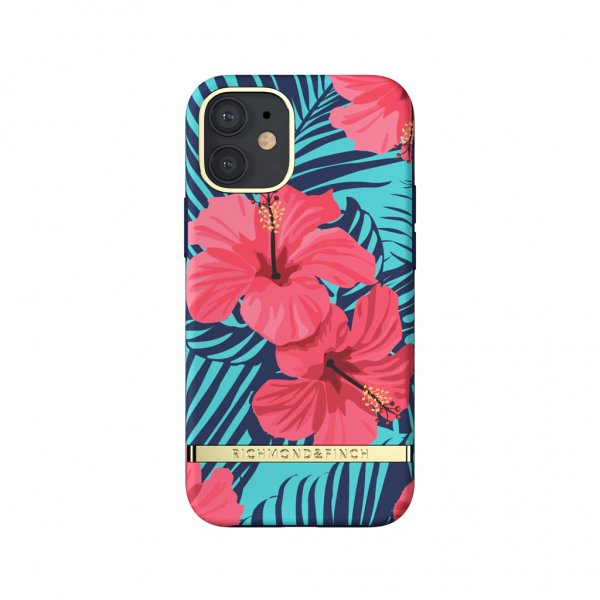 Richmond & Finch iPhone 12 Mini Deksel Red Hibiscus
