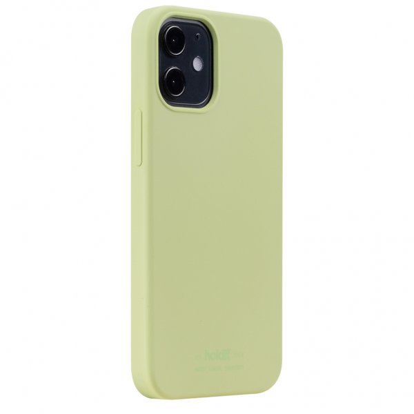 holdit iPhone 12 Mini Deksel Silikon Kiwi