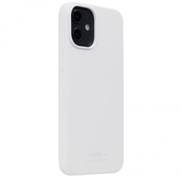 holdit iPhone 12 Mini Deksel Silikon Hvit
