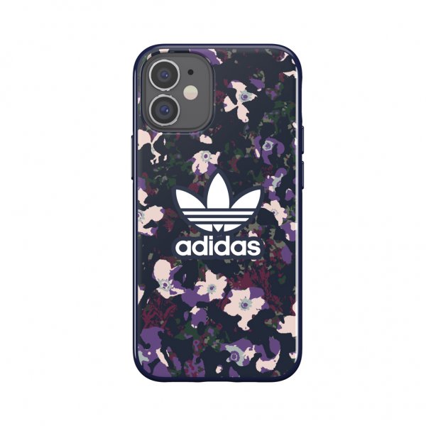 Adidas iPhone 12 Mini Deksel Snap Case Graphic AOP Collegiate Navy/Active Purple
