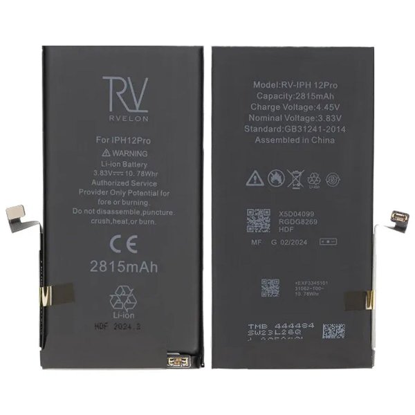 iPhone 12 Pro batteri 2815 mAh