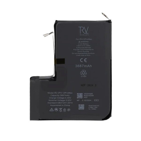 iPhone 12 Pro Max batteri 3687 mAh