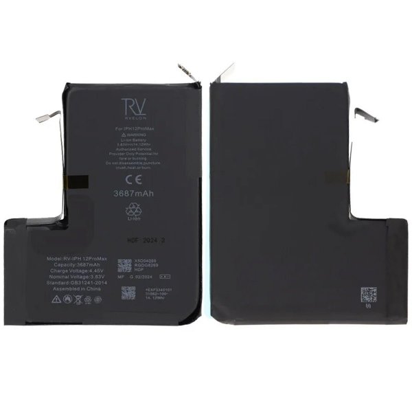 iPhone 12 Pro Max batteri 3687 mAh