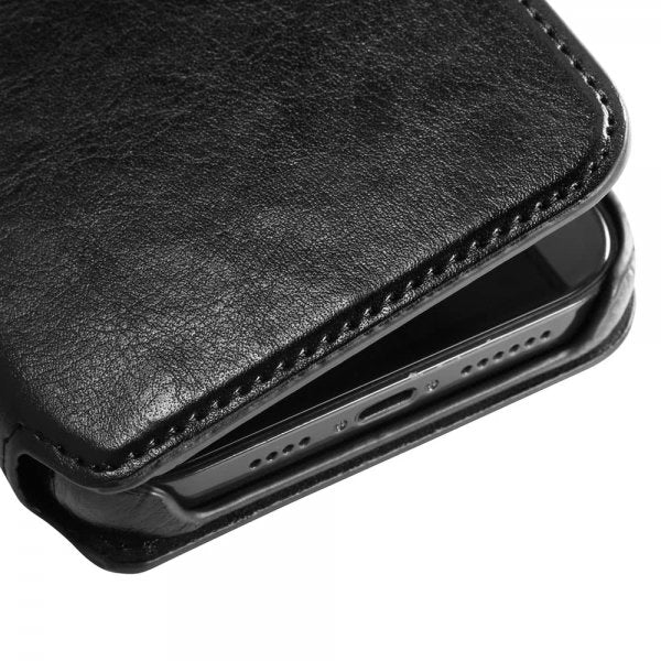 holdit iPhone 12 Pro Max Etui Berlin Löstagbart Deksel Svart