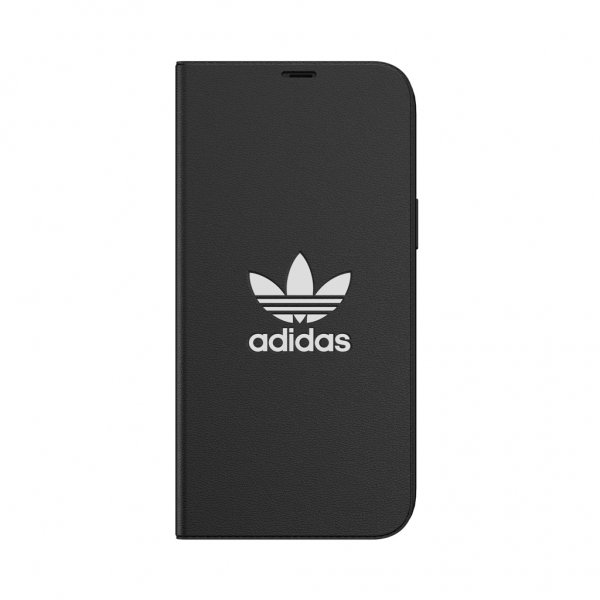 Adidas iPhone 12 Pro Max Etui Booklet Case Basic Svart